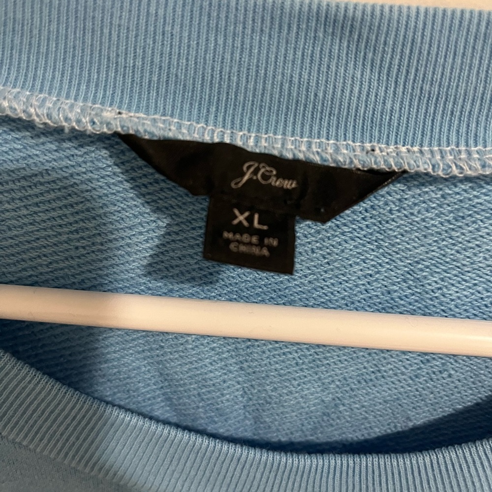 JCREW 100% cotton, embroidered Los Angeles sweatshirt. Worn once. XL - Picture 3 of 4